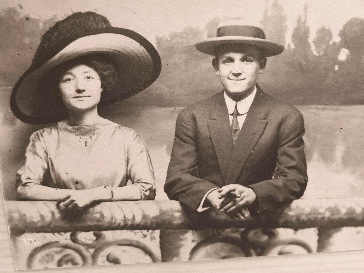 Flo and Harry Meyer circa 1910.