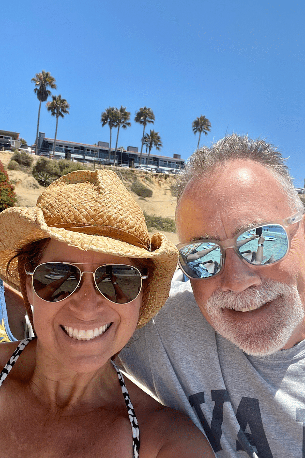 Me and my honey at the beach. 