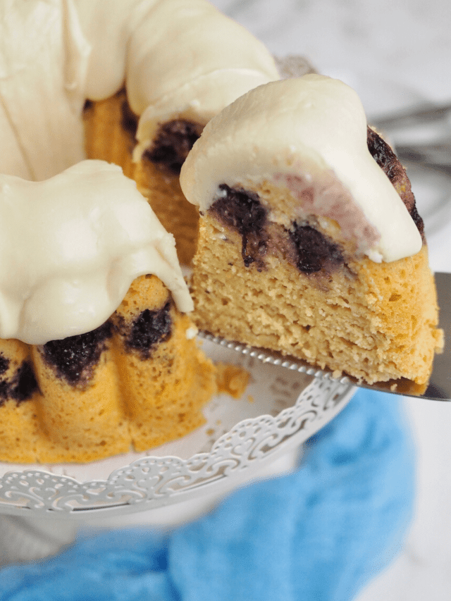 Easter Blueberry Pancake Bundt Cake Recipe Story