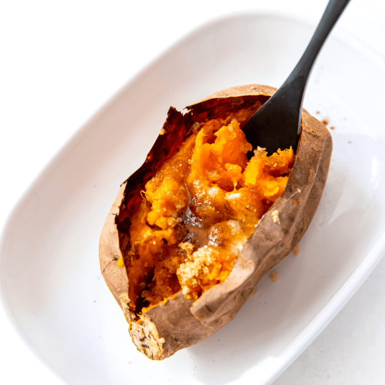 Easy & Healthy Air Fryer Baked Sweet Potato