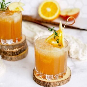 Apple Cider Bourbon Smash