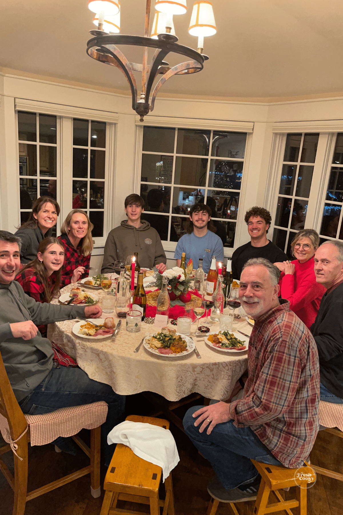 Our Christmas dinner.