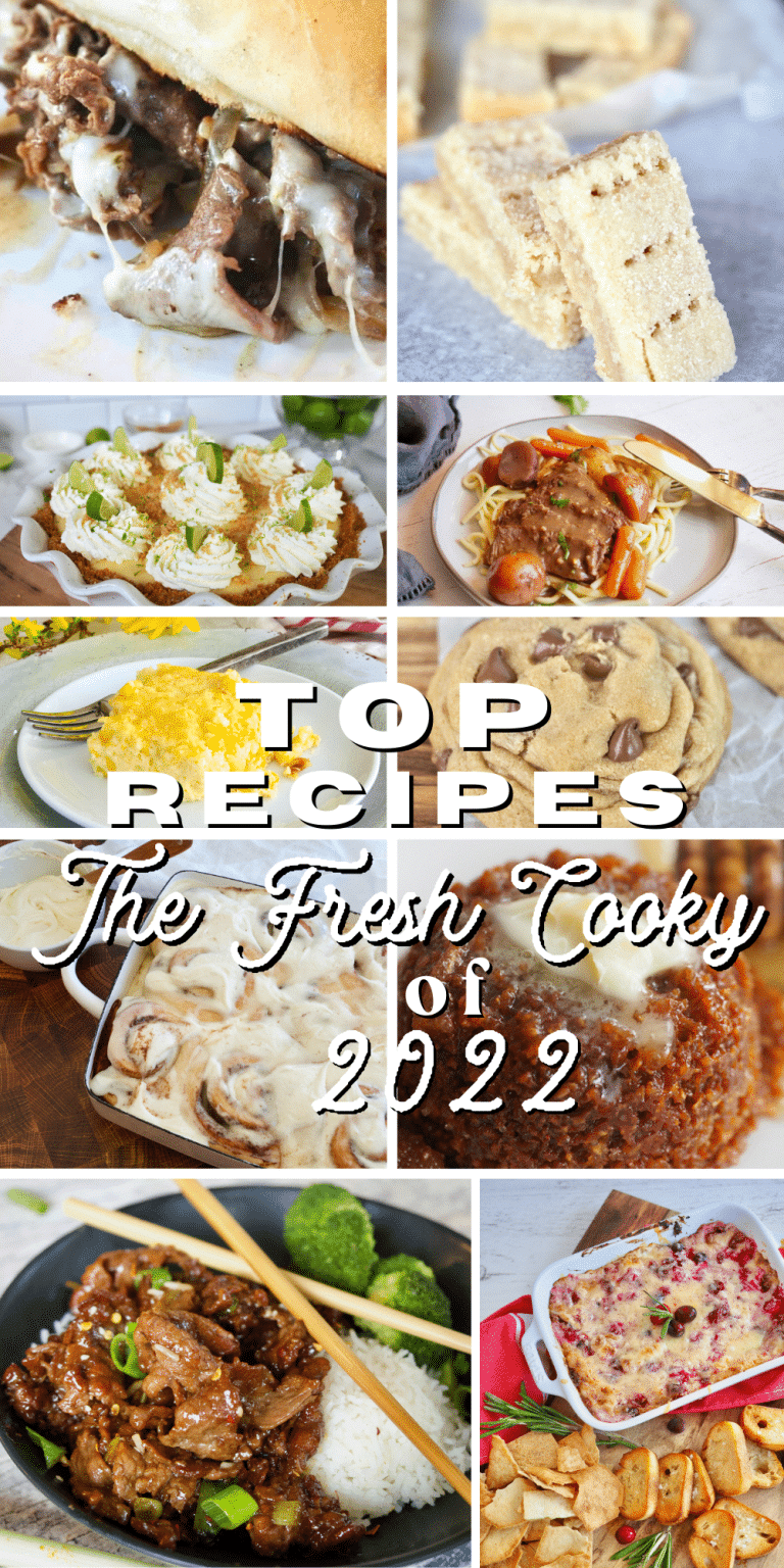 Top 10 Recipes on The Fresh Cooky of 2022