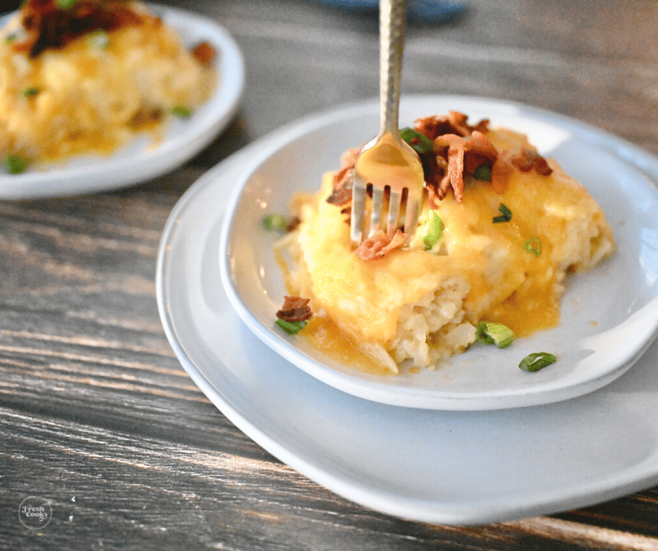 Crockpot Cracker Barrel Hashbrown Casserole Recipe