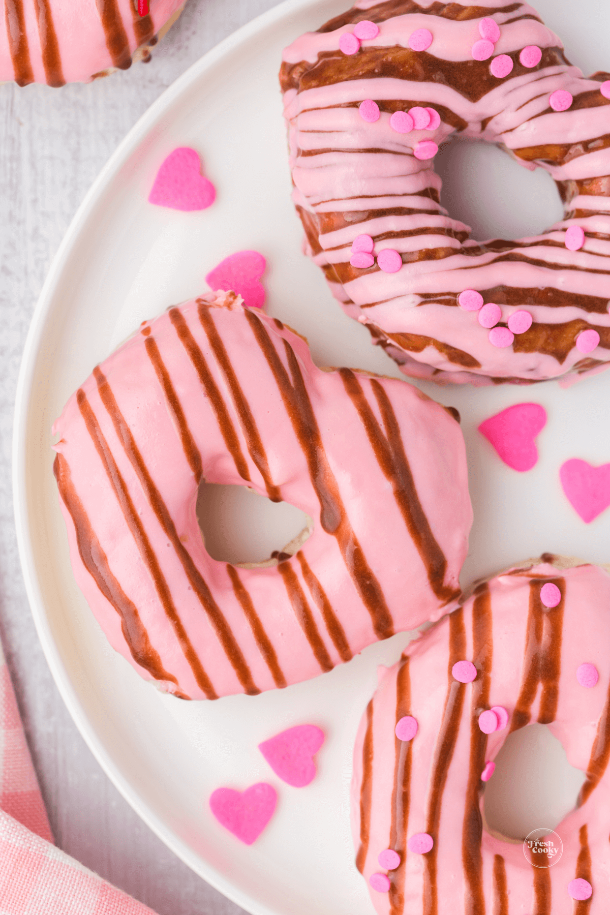 Heart biscuit air fryer donuts. 