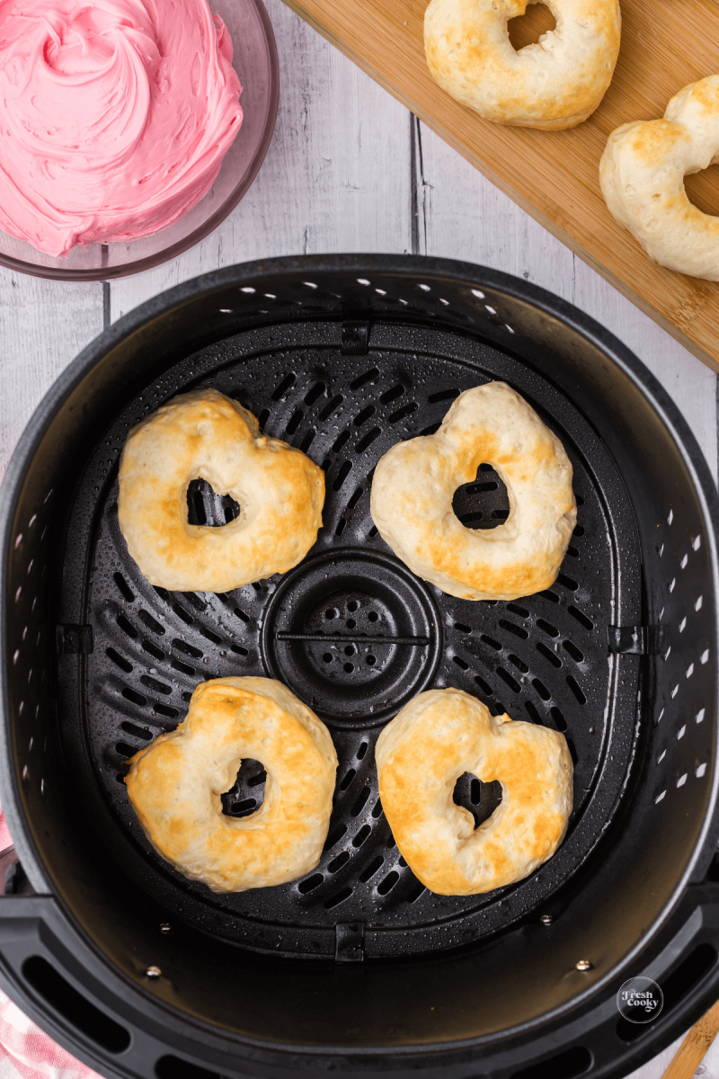 Air fryer biscuit donuts.