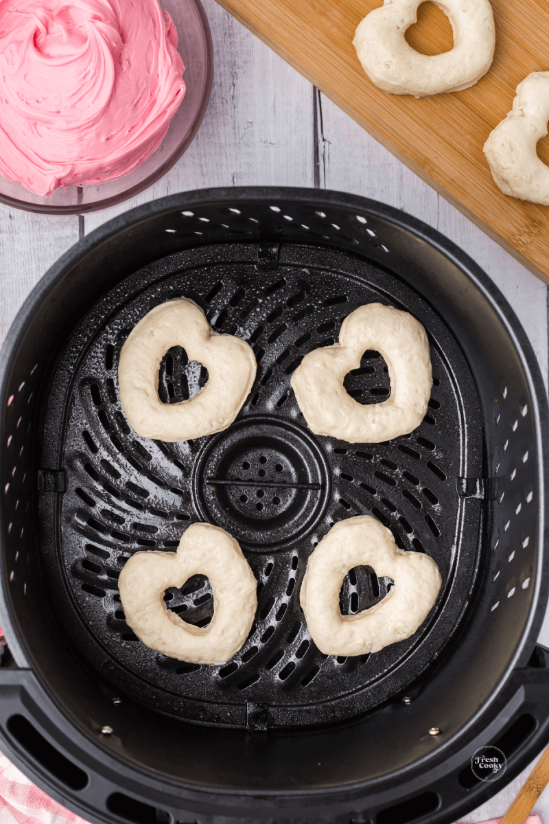 Biscuits in air fryer. 