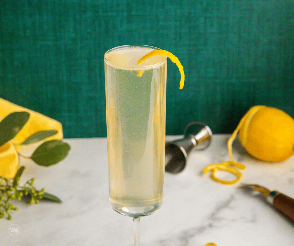 How to make a French Elder Cocktail - Lemon Grove Lane