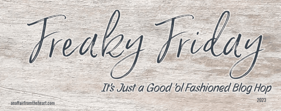 Freaky Friday blog hop banner.