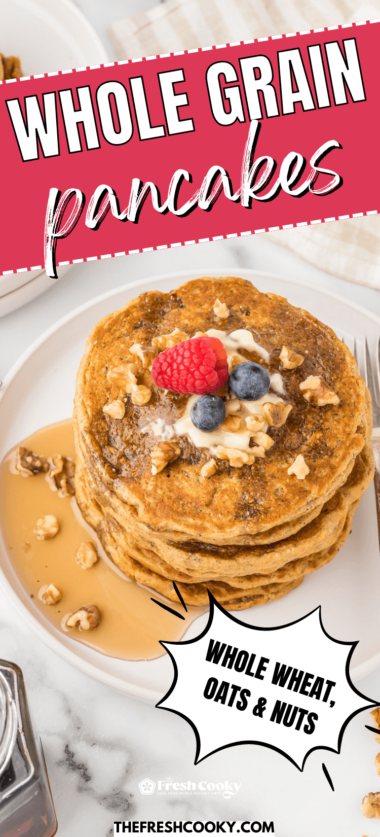 Harvest Grain and Nut Pancake Recipe (IHOP Copycat) • The Fresh Cooky
