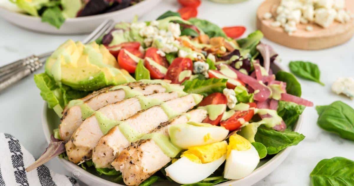 Homemade Green Goddess Salad Dressing (Panera Copycat) • The Fresh Cooky