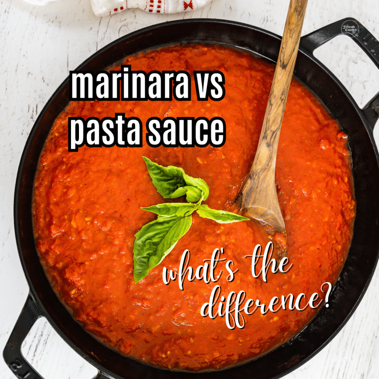 Comparing Marinara vs Pasta Sauce