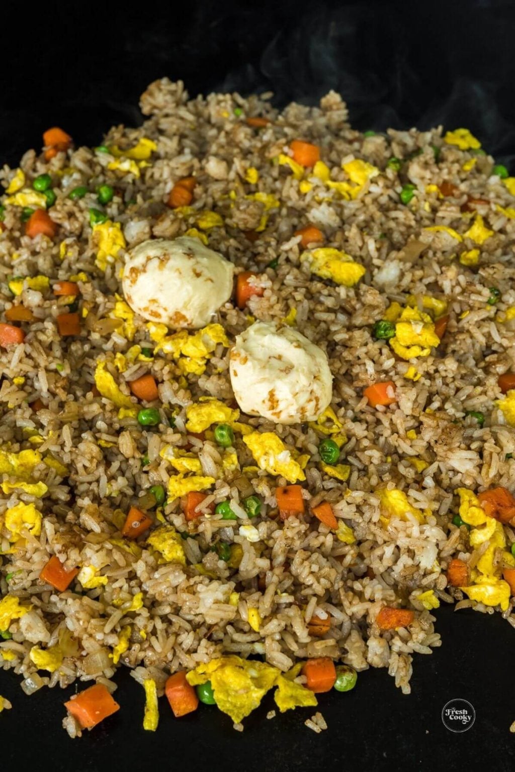 Best Hibachi Fried Rice Recipe (Benihana Copycat) • The Fresh Cooky