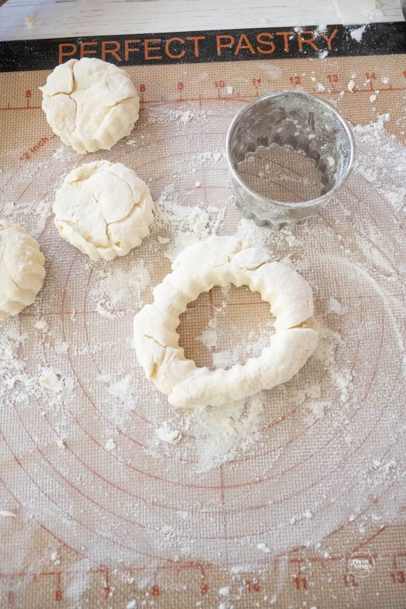 Try to not over use the dough.