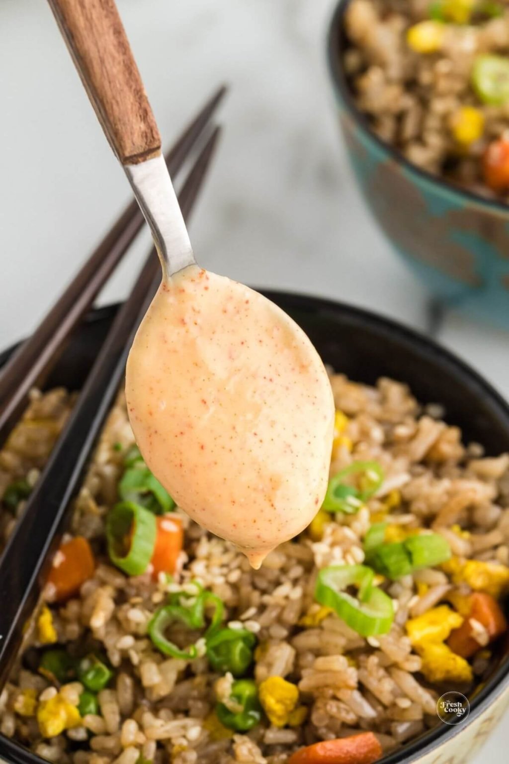 Best Hibachi Fried Rice Recipe (Benihana Copycat) • The Fresh Cooky