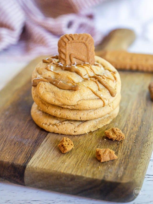 Best Biscoff Stuffed Cookie Butter Cookies Story