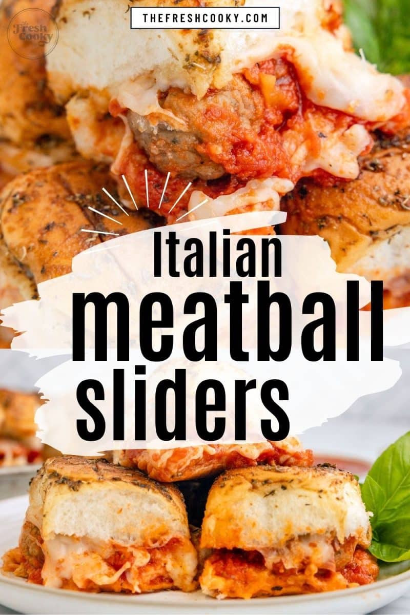 Italian Meatball Sliders to pin.