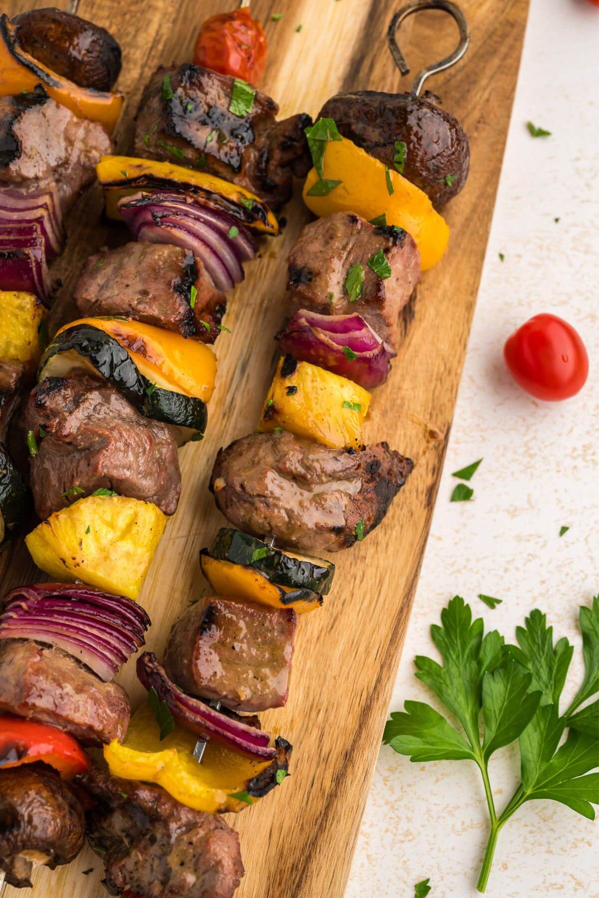 Best Shish Kabob Marinade Recipe for Chicken and Steak • The Fresh Cooky