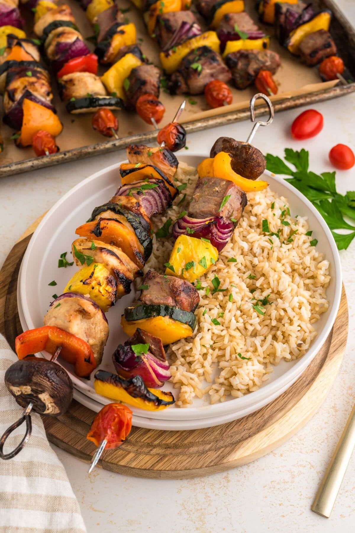 Best Shish Kabob Marinade Recipe for Chicken and Steak • The Fresh Cooky