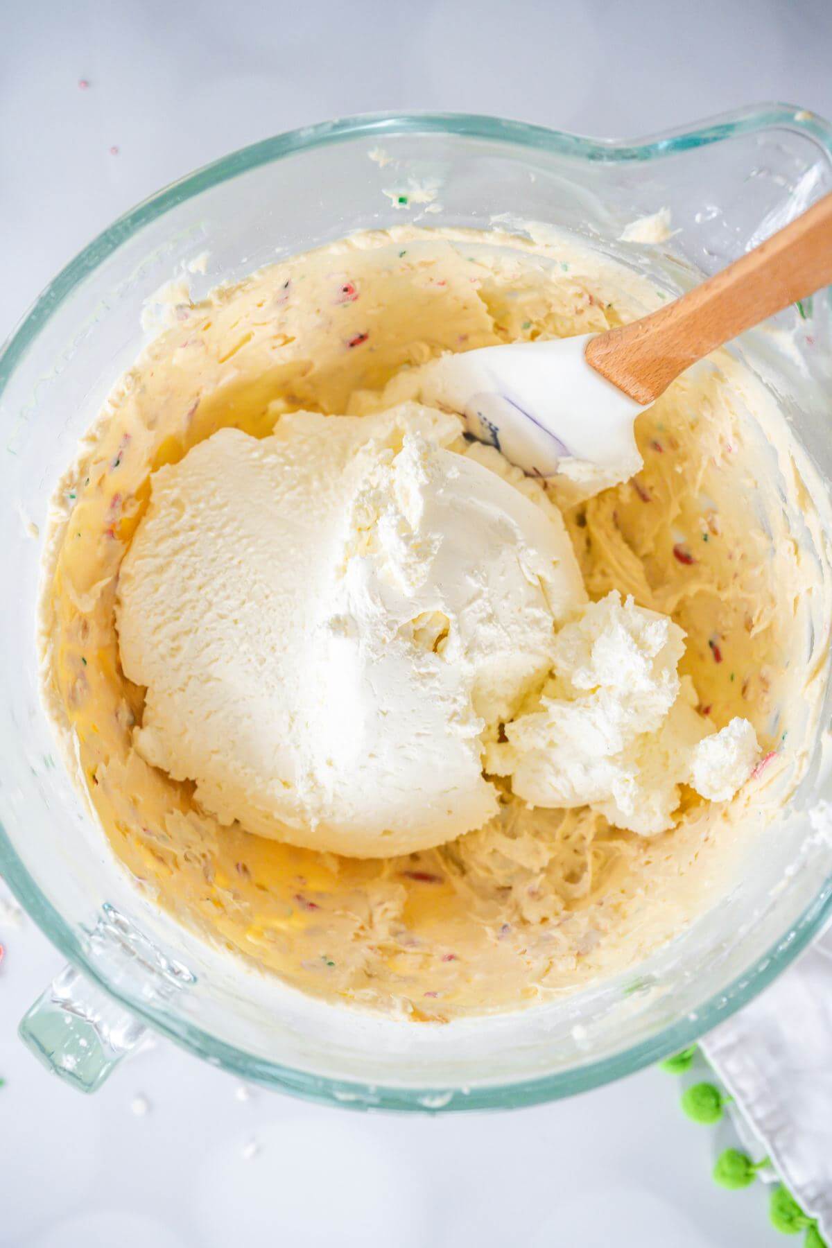 Easy Christmas Tree Cake Dip Recipe (Little Debbie) • The Fresh Cooky