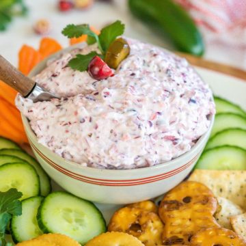 Best Cranberry Jalapeno Dip Recipe (with Cream Cheese)