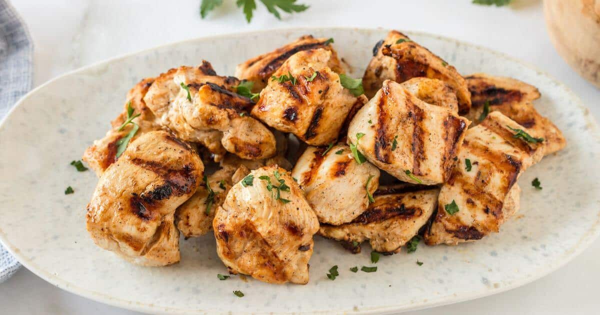 Chick-Fil-A Grilled Chicken Nuggets(Copycat)