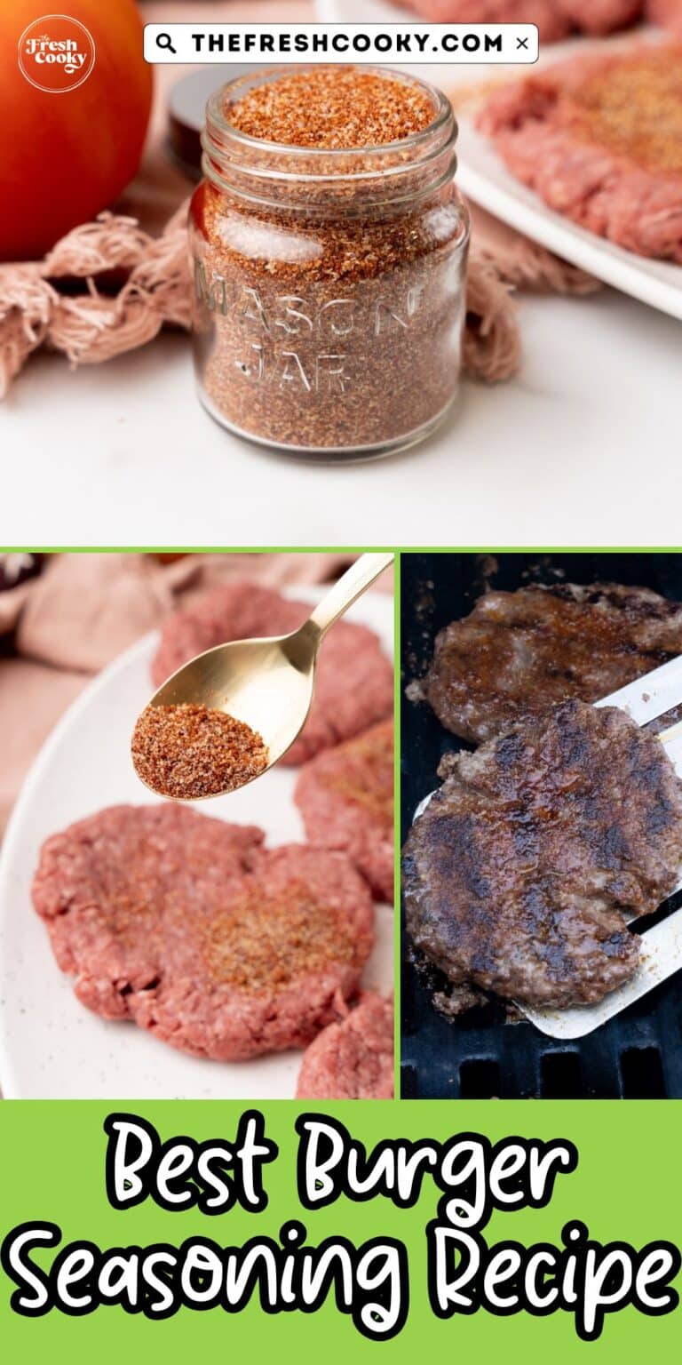 Ways to use hamburger seasoning, for pinning.