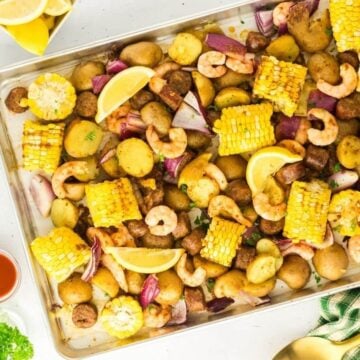 Cajun Sheet Pan Shrimp Boil