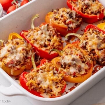Stuffed Taco Peppers
