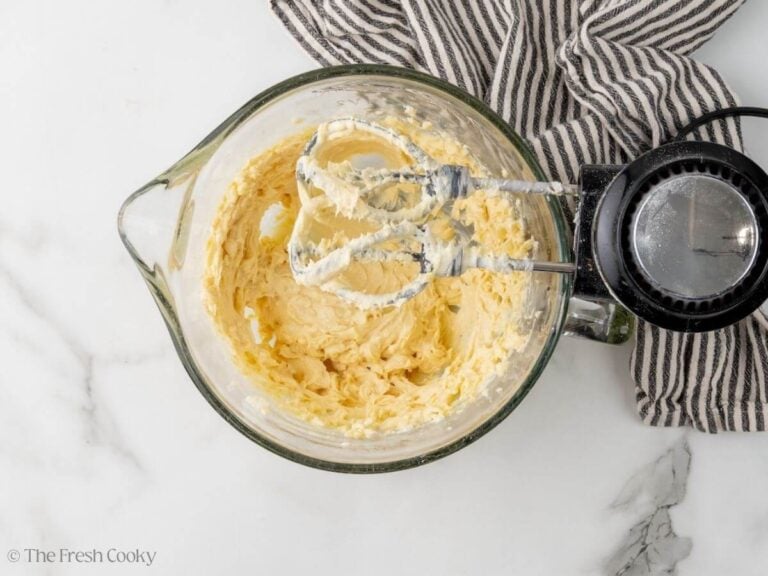 Cream cheese filling.