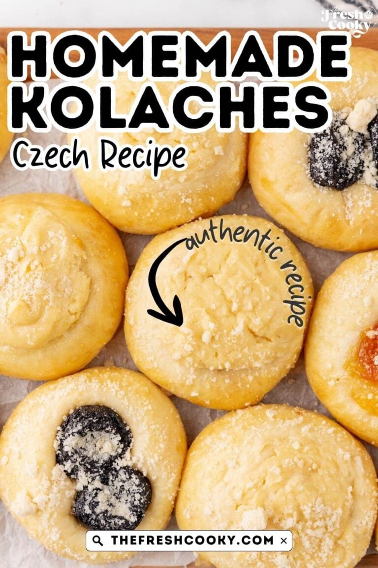 Homemade kolaches fresh out of the oven, for pinning.