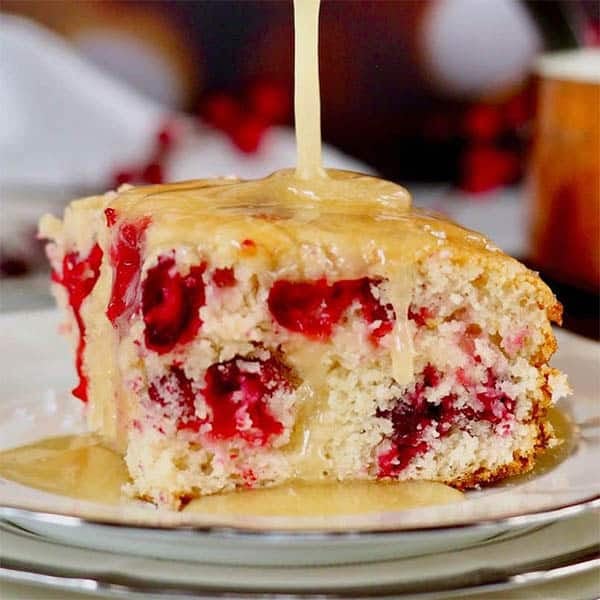 Cranberry Christmas Cake