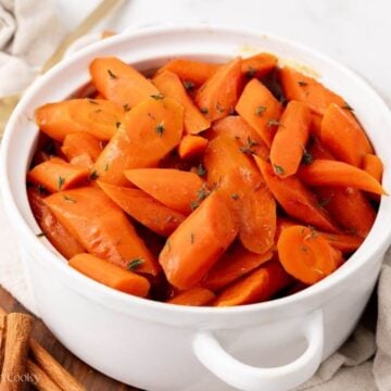 Slow Cooker Glazed Carrots