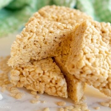 Brown Butter Rice Crispy Treats
