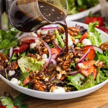 Strawberry and Goat Cheese Salad