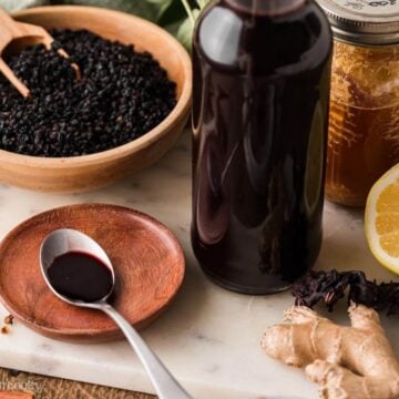 Homemade Elderberry Syrup Recipe