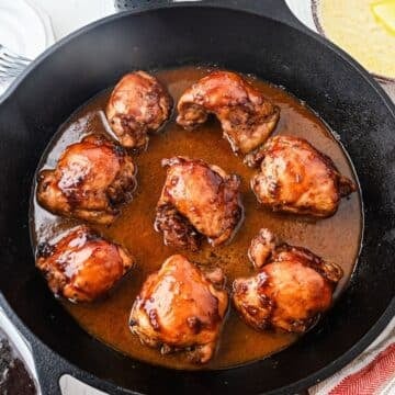The Best Balsamic Chicken Thighs Recipe