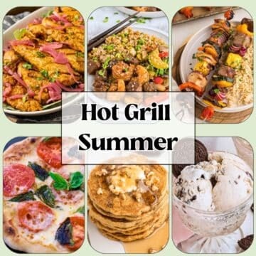 Hot Grill Summer Menu Plan