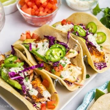 Fish Tacos with Tilapia
